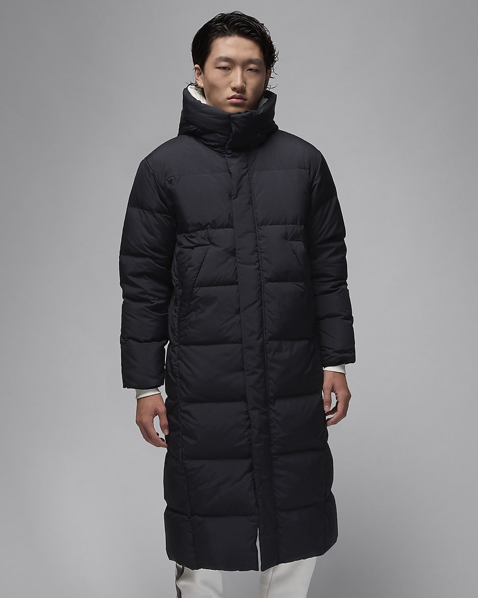Nike black parka on sale